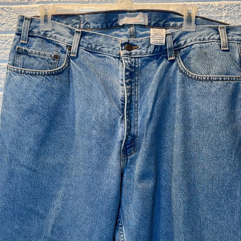 Mens Levi’s Straus Signature Jeans 40W 30 L